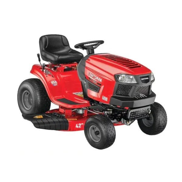 CRAFTSMAN T110 42-in 17.5-HP Riding Lawn Mower - Image 7
